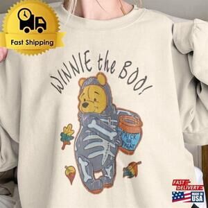 Winnie The Boo Halloween Pooh Bear Spooky Costume Fan Unisex T-Shirt